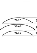 BMW VSA-Type B (33/22 cm)-Vario spoiler attachment "VSA-B" including clamp-12