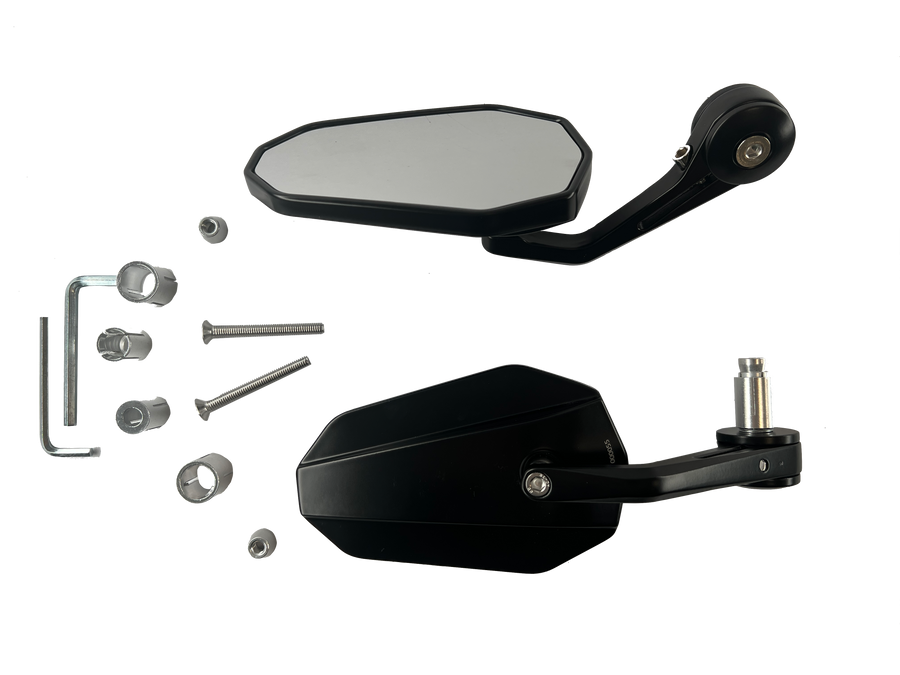 Handlebar end mirrors 2 pieces [E-mark] - KTM RC 125 390 690 790 890 1290 Duke Detailed view