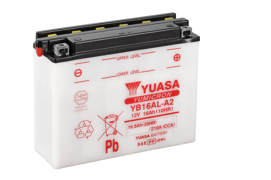 YAMAHA VMAX 500 [1994-2001]-YB16AL-A2 12V 16Ah 210CCA