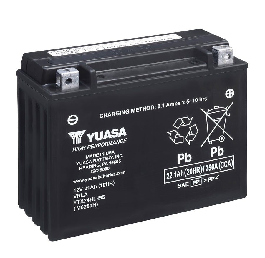 KAWASAKI Z 1300 [1979-1983] - Motorcycle battery YTX24HL-BS 12V 21Ah 350CCA