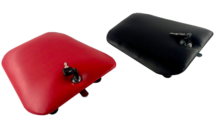 CAGIVA MITO 125 EVO SOCIUS STOEL STEAT COVER MET SLOT [ZWART]