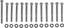 Harley-Davidson FXDBP 1690 Dyna Street Bob Factory Custom [2013, 2015-2016, 2016] - Dress-Up 12-Point External Primary/Transmission Engine Bolts Kit - Image 9