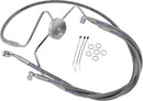 harley davidson flhri [DRAG SPECIALTIES] – Edelstahl-Bremsleitungs-Kit in verlängerter Ausführung-1