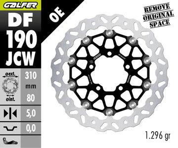 Kawasaki ZG 1400 CBS Concours Xiv [2020-2021] - BREMSSCHEIBE FLOATECH WAVE – Bild 2