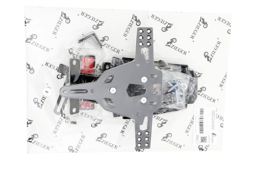 harley davidson flstf [ZIEGER] – PRO license plate holder type B