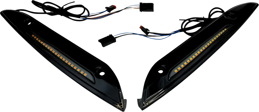 harley-davidson road glide [CUSTOM DYNAMICS] – Genesis® 4 Dynamische LED Road Glide® Windschutzscheibenleiste