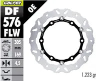 Yamaha Yz 250 F [2023-2024, 2024] - floating wave brake disc, grooved - picture 12