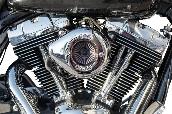 Harley-Davidson FXDBC 1690 Dyna Street Bob Limited [2016] - Air Stinger Stealth Luftfiltersatz – Oberfläche: Silber – Bild 7