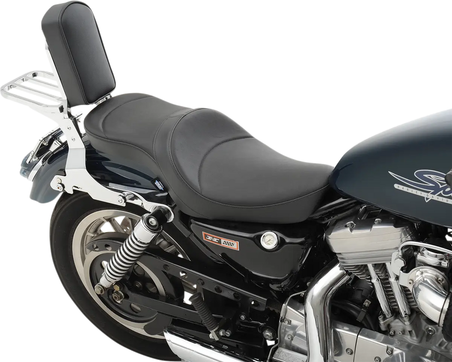 harley-davidson sportster s [DRAG SPECIALTIES] – Flat vinyl double-trough seat