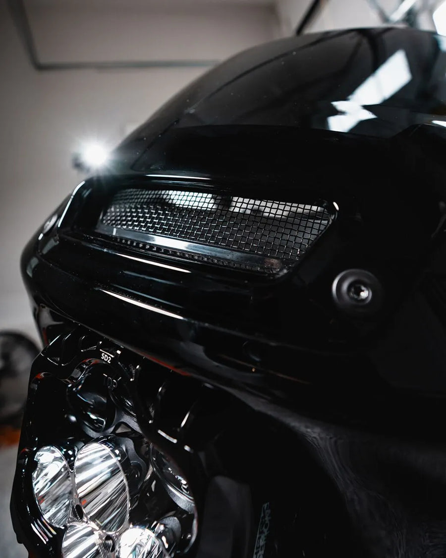 harley davidson fxlrst [CUSTOM DYNAMICS] – Einsatz für Verkleidungsbelüftung