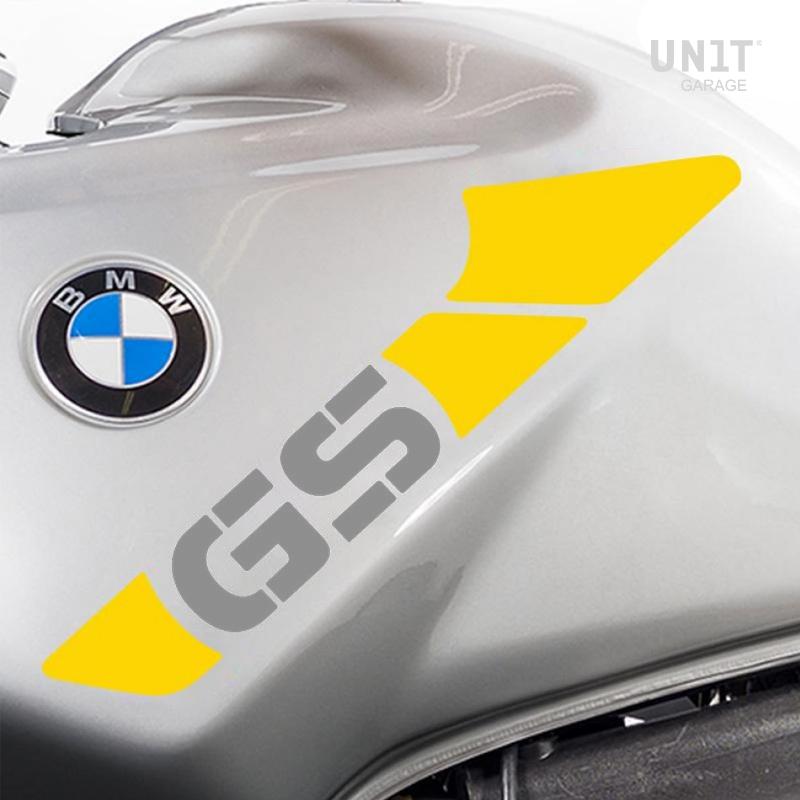 BMW R 1150 GS Adventure [2002-2006] - Gele “40e” tankstickers
