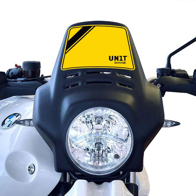 BMW R 1150 GS Adventure [2002-2006] - Yellow “40th” sticker for Fenouil windshield