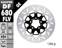 Harley-Davidson Xl 883 R Roadster [2010, 2013, 2014-2015] - Schwimmende Bremsscheibe rund – Bild 6