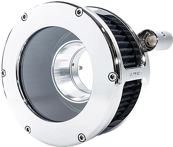 Harley-Davidson FXSTS 1340 Softail Springer [1995] - BA Luftfilterkit – Oberfläche: Schwarz, Verchromt, Klar – Bild 2
