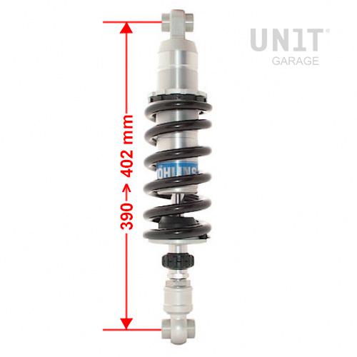 BMW R nineT 1200 Urban G/S (hoher Auspuff) [2017-2023] - Öhlins-Stoßdämpfer hinten (hohe Version)