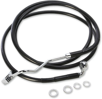 harley davidson fltr [DRAG SPECIALTIES] - Uitgebreide remleidingset van zwart vinyl