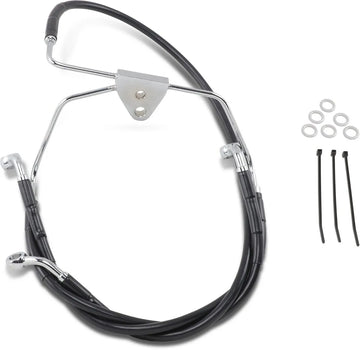 harley davidson flhtc [DRAG SPECIALTIES] – Edelstahl Bremsleitungs-Kit - 0