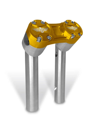 Harley-Davidson Sportster S RH 1250 S [HEINZ BIKES] – ClubStyle Pullback-Riser 6 Zoll Silber/Gold – Produktansicht