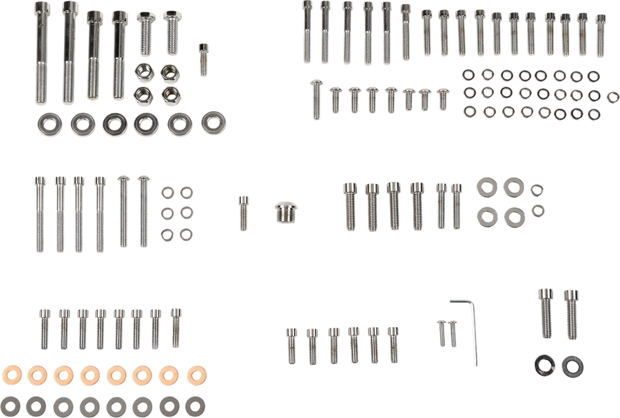 harley davidson fxsts [DRAG SPECIALTIES] - Complete engine screw set
