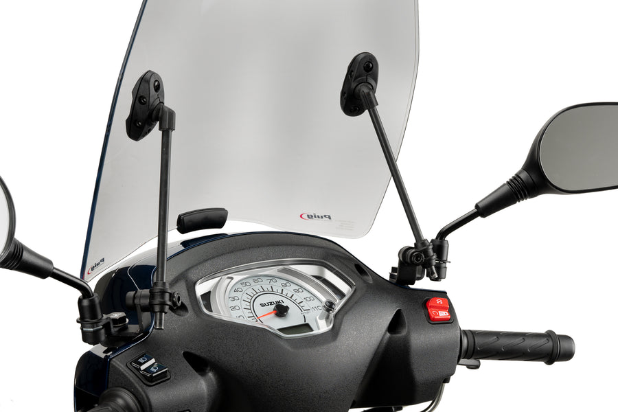 SUZUKI ADDRESS 125I E5 [2025] – Scootervoorruit Urban – Getint