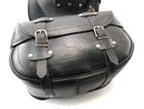 Zadeltassen leren chopper koffers-5