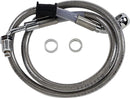 harley davidson flde [DRAG SPECIALTIES] – Verlängerte Edelstahl-Bremsleitung-2