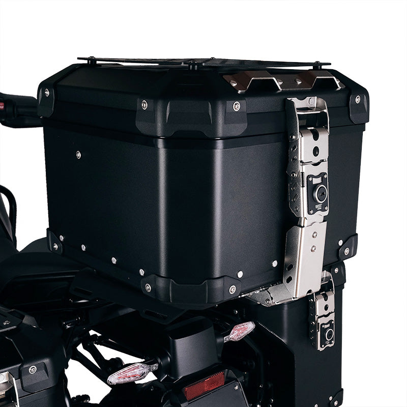 BMW R 12 [2024-2026] - Atlas 44L Universal-Aluminium-Topcase + Gepäckträger mit Soziusgriffen