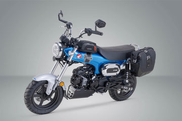 Honda ST 125 Dax [2023-2024] - Legend Gear Seitentaschen-System LC Black Edition links – Bild 2