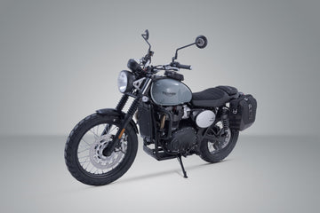 Triumph Street Cup 900 [2018-2020] - Legend Gear LC2 zijkoffersysteem Brown Edition links - foto 1