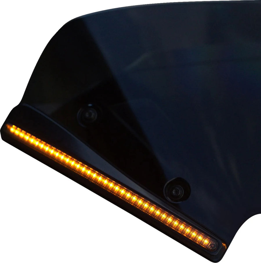 harley-davidson road glide st [CUSTOM DYNAMICS] – LED Windschild-Zierleiste mit Blinkern