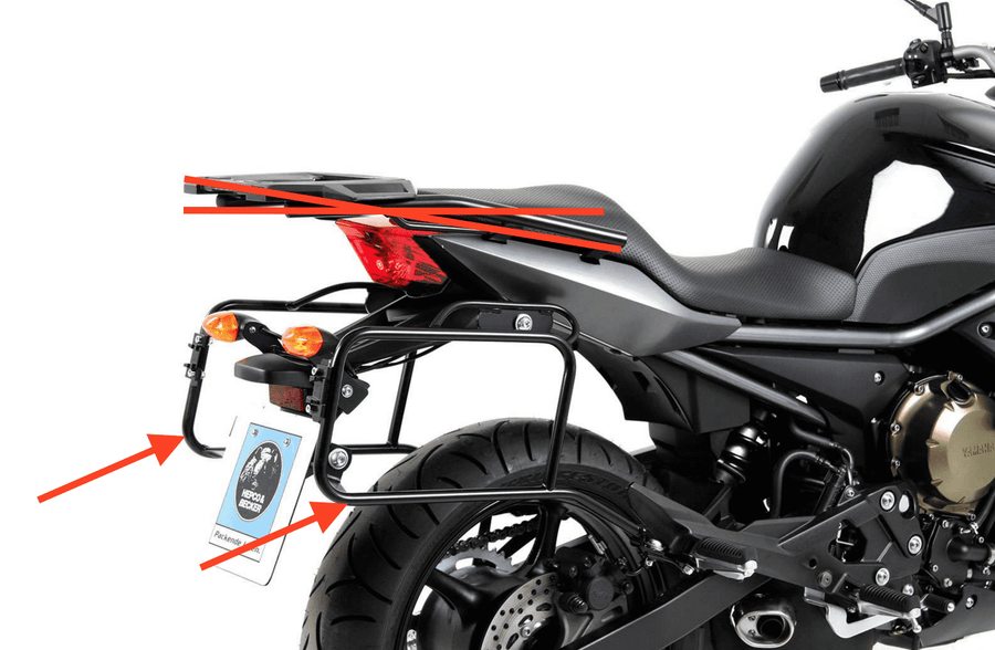 Yamaha XJ 6 [2009-2012]-Case Carrier Lock-It