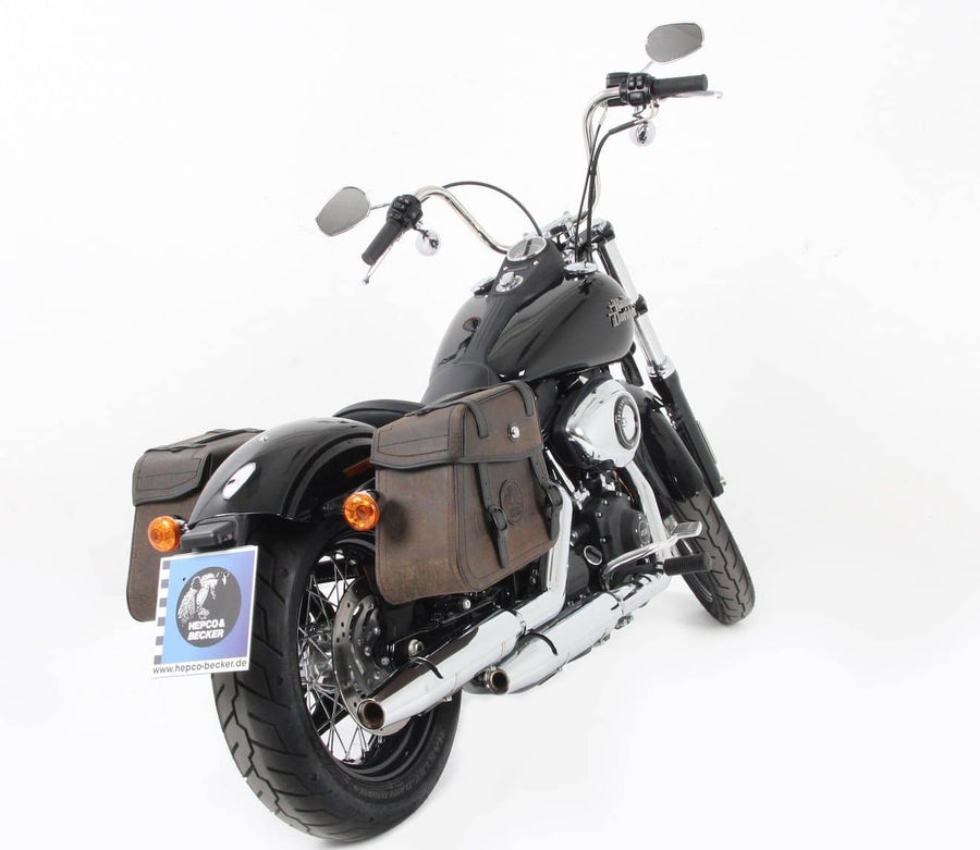Harley-Davidson Dyna Low Rider [2005-2017]-Cutout pocket holder