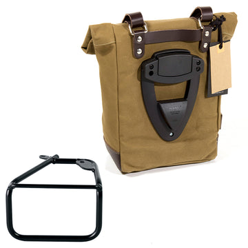BMW R 12 nineT [2024-2026] - Seitentasche Canvas 10L-14L + rechter Rahmen