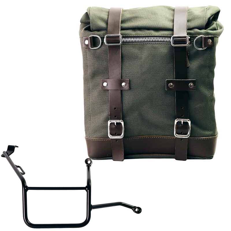 BMW F 900 GS [2023-] - Scram Packtasche aus Segeltuch 22L-30L + Rahmen rechts