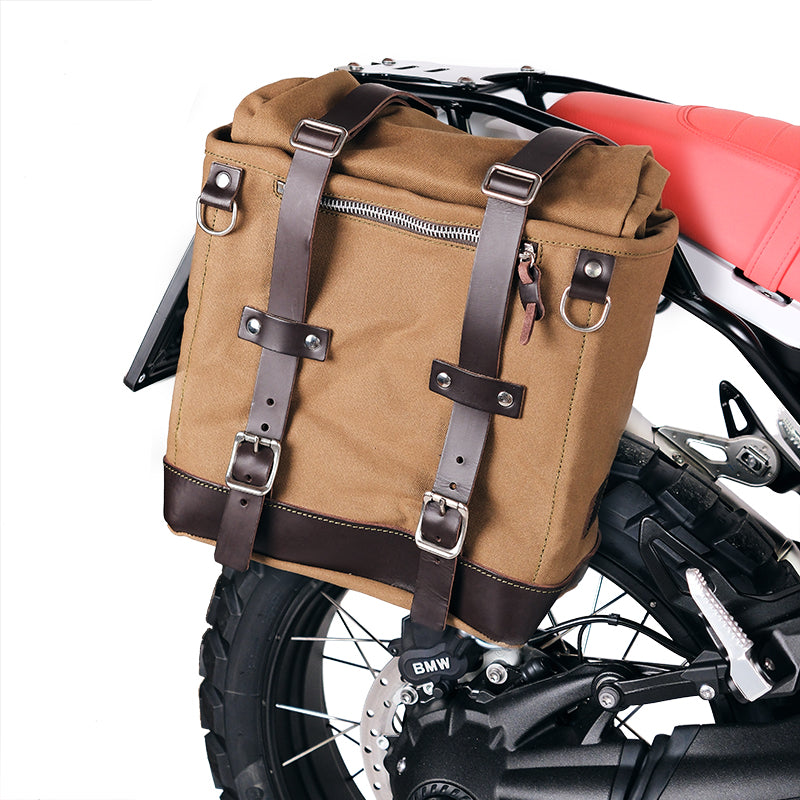 BMW R 12 G/S [2025-2026] - Scram Packtasche aus Segeltuch 22L-30L + BMW R12 G/S Rahmen rechts