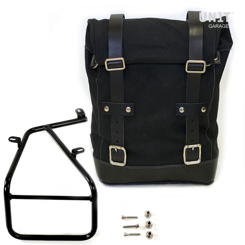 BMW R nineT 1200 Racer [2017-2020] - Canvas-Seitentasche 10L-14L + Rahmen der -Serie