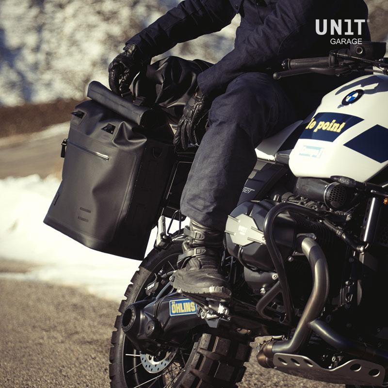 BMW R 1150 GS [1999-2004] - Khali side bag made of TPU 35L - 45L + aluminum plate
