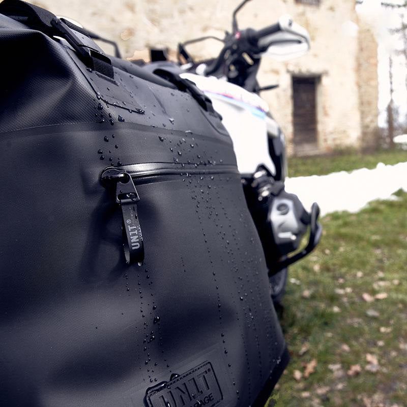 BMW R 1150 GS [1999-2004] - Khali side bag made of TPU 35L - 45L + aluminum plate