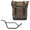 BMW R 850 GS / R 1100 GS / R 1150 GS Adventure [1994-2004] - Leather side bag + frame BMW GS 850-1100-1150 and ADV