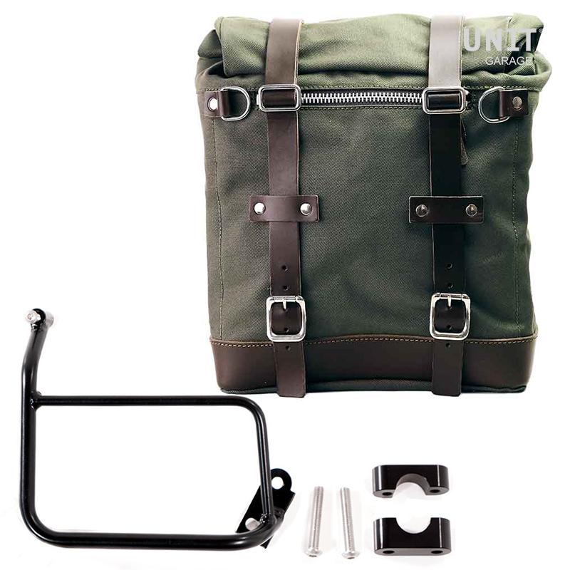 BMW R 120 G/S [2004-2012] - Scram Canvas-Seitentasche 22–30L mit Rahmen R 1200 GS