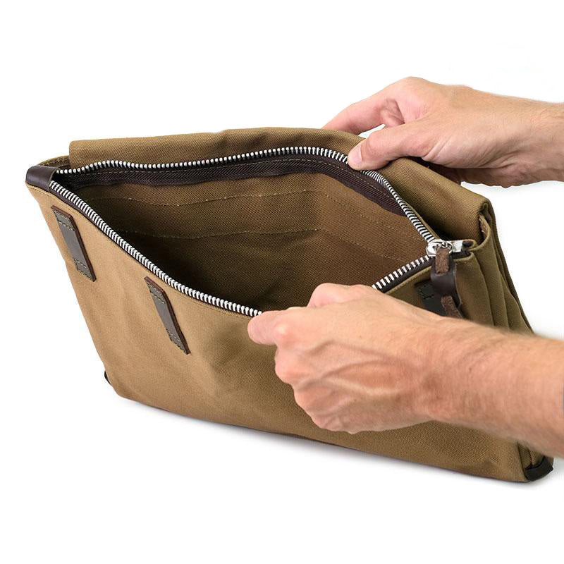 BMW R 120 G/S [2004-2012] - Fezzan Canvas-Messenger-Tasche