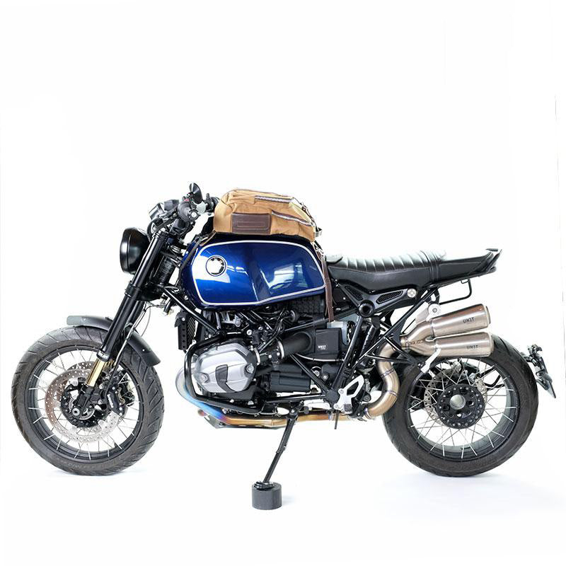 BMW R nineT 1200 Urban G/S (hoher Auspuff) [2017-2023] - Canvas Tankrucksack