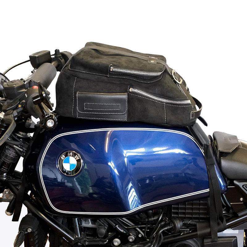 BMW F 450 GS [2026-] - Tankrucksack aus Spaltleder