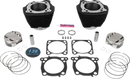 Harley-Davidson FXBR 1923 Softail Breakout 117 [2025] - 132" Hochverdichtungs- / 136" Big Bore Kit – Oberfläche: Schwarz, Nicht hervorgehobene Kühlrippen – Merkmal: +8,5 cm³ Kuppelvolumen – Bild 4