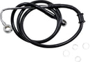 harley davidson flstc [DRAG SPECIALTIES] - Verlengde roestvrijstalen remleiding-1