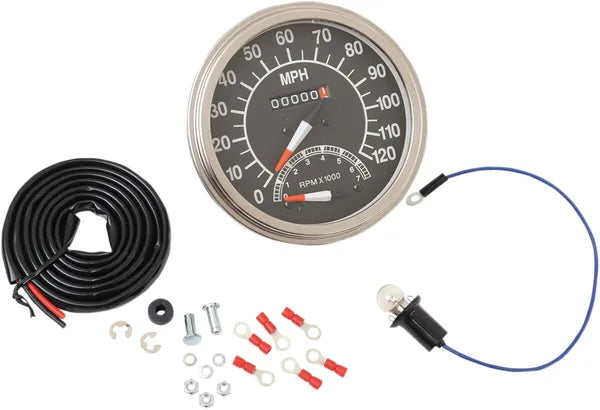 Harley Davidson FX [DRAG SPECIALTIES] – 5" FL-Style 1:1 Tachometer
