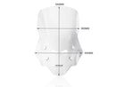 honda cb 500 [WRS] – Windschild Caponord CB500X-5