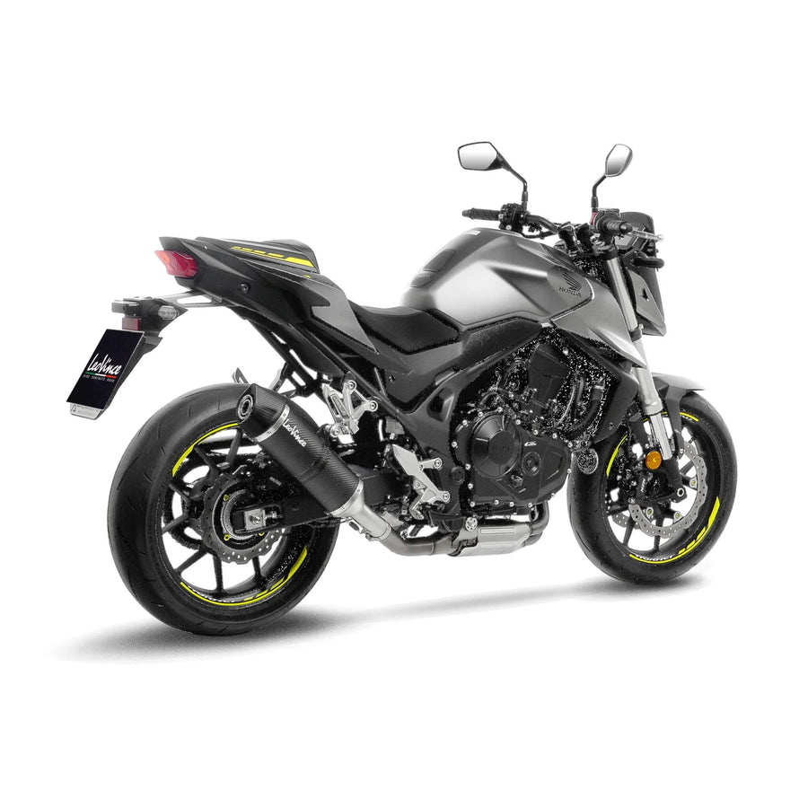 honda cb 750 hornet [LEOVINCE] – LV One Evo carbon rear silencer