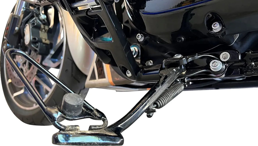 harley davidson flfb [PAUL YAFFE BAGGER NATION] – Montageblock Seitenständer
