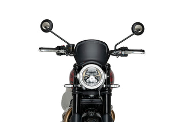 TRIUMPH SCRAMBLER 1200X [2025] – ABS voorpaneel – carbonlook